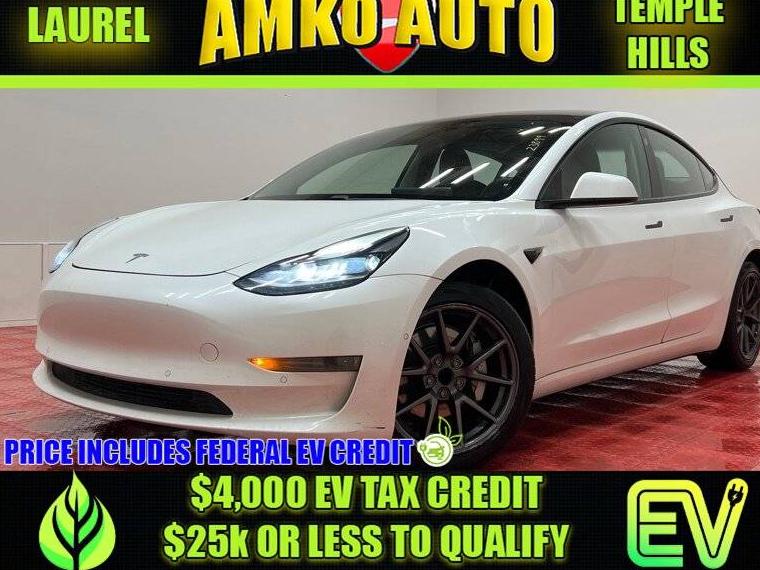 TESLA MODEL 3 2021 5YJ3E1EA2MF045454 image